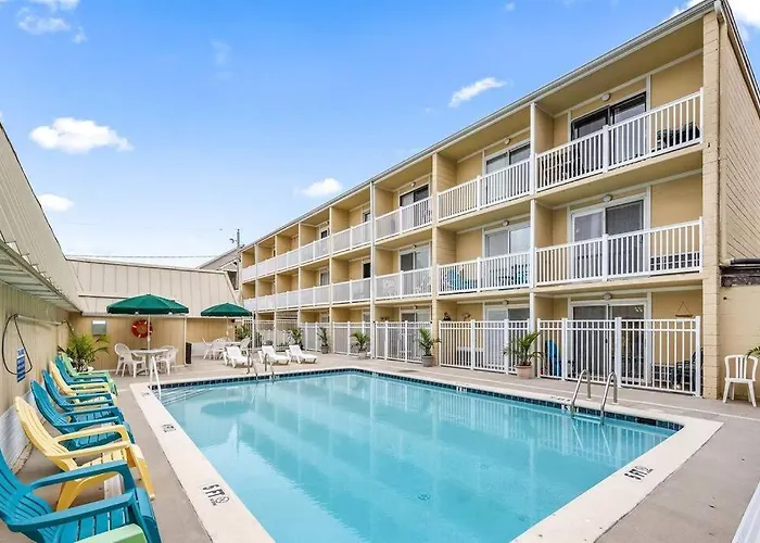 Apartamento Updated Charming Studio,steps To Beach,outdoor Pool Ocean City